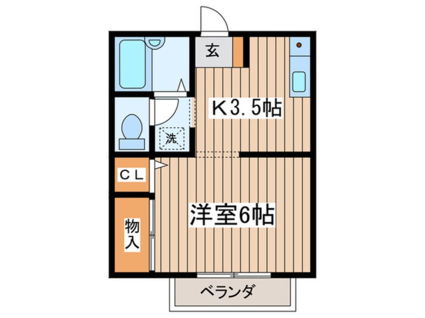 間取図 アビタ　エース