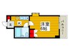 ダイニチ館D7番館 1Kの間取り