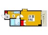ダイニチ館D7番館 1Kの間取り