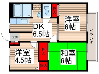 間取図 ウッドベル