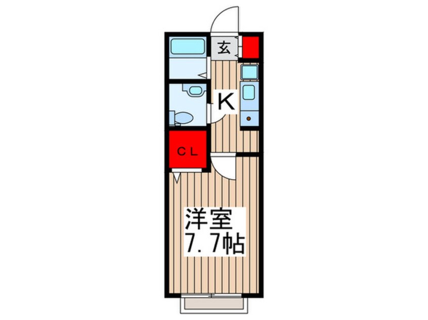 間取図 ブルーコースト