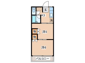 間取図 エステ－トハイツ