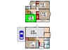 仮）砂新田戸建Ⅰ 3DK+Sの間取り