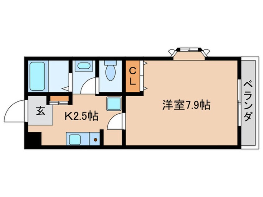 間取図 サニ－フラッツ