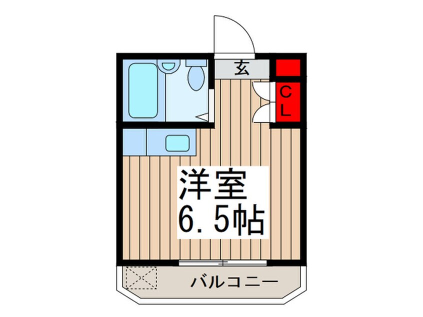 間取図 パールコーポ旭