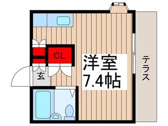 間取図 パールコーポ旭