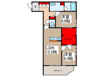 間取図 リーゼブロンシュ