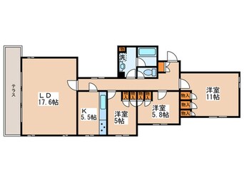 間取図 ラフィネ荻窪