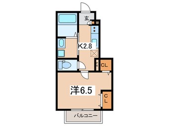 間取図 メイ　シェノン