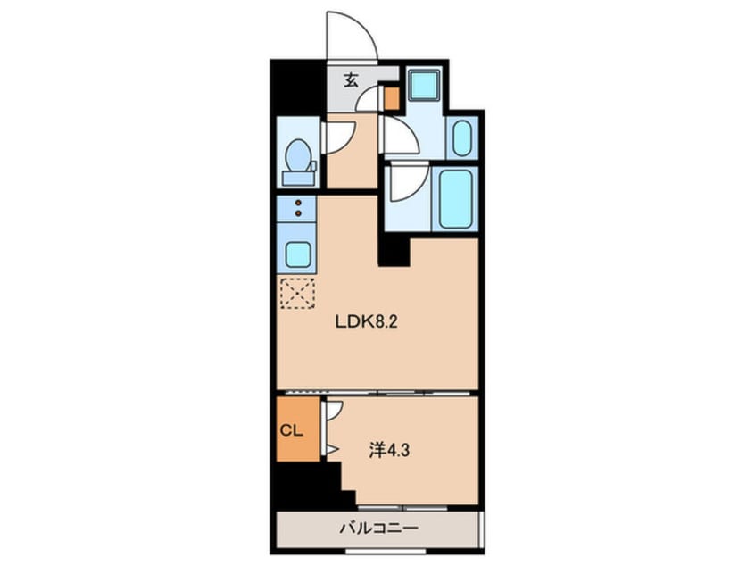 間取図 Ｎ－ｆｌａｔｓ板橋