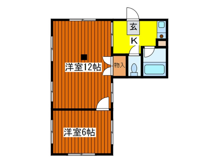 間取り図 ｺ-ﾎﾟﾑﾗｾ