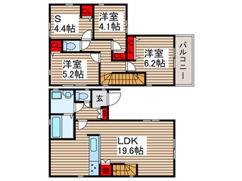 間取図 Ｋｏｌｅｔ宮原#１３