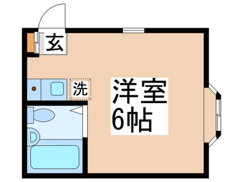 間取図 ハピネスあさお