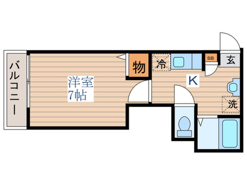 間取図 メゾン・ド・Ｋ