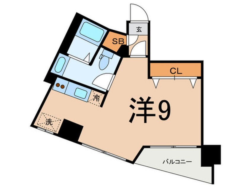 間取図 コンフォリア愛宕