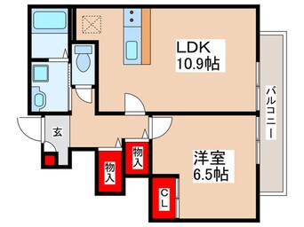 間取図 アムール　Mariage