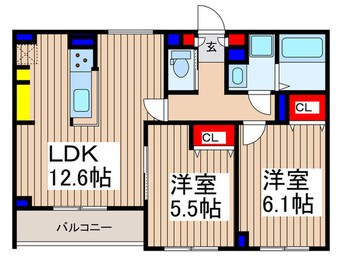 間取図 仮)Polaris