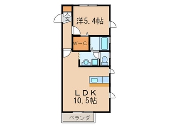 間取図 フランメゾン