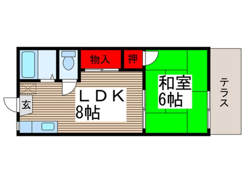 間取図 MIDO Ⅰ