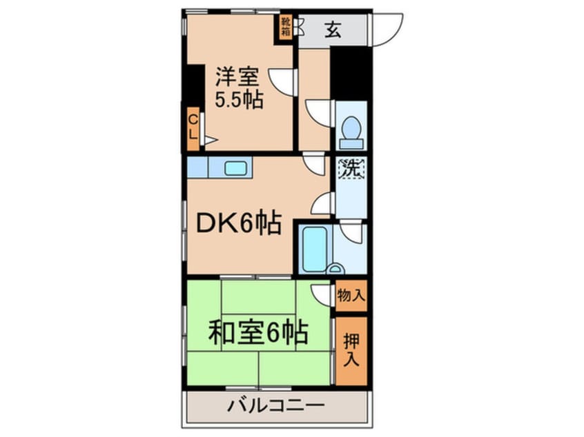 間取図 エムエスハイツ