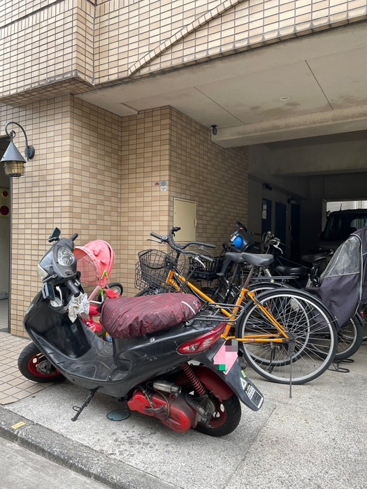 駐輪場 エムエスハイツ