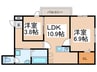 仮）DPaina市ヶ尾町 2LDKの間取り