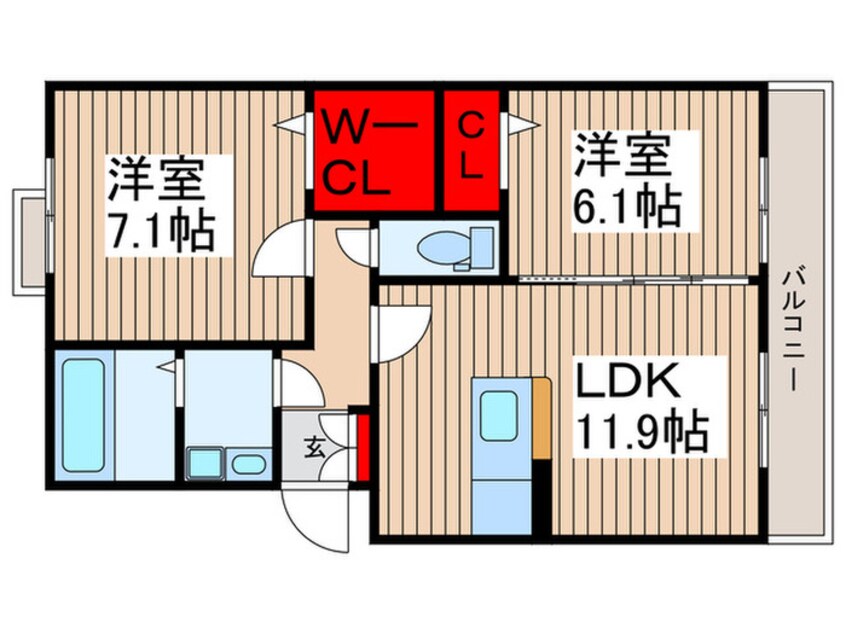 間取図 ファミリースクエア