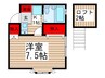 シティ根岸台 1Kの間取り