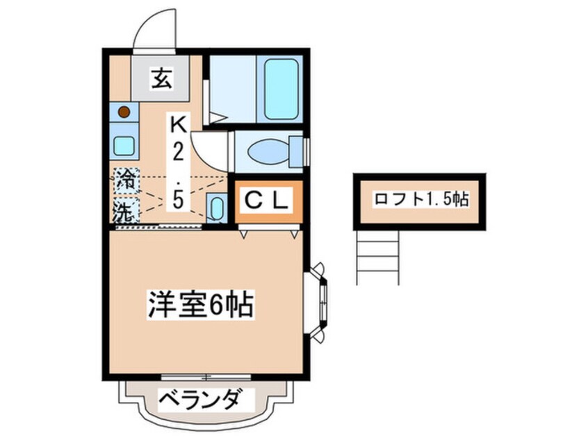 間取図 パオ