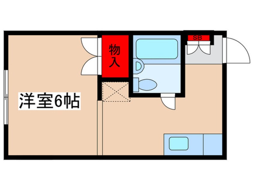 間取図 メゾンサンシャイン百合ヶ丘