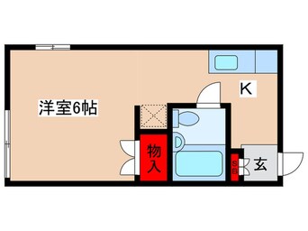 間取図 メゾンサンシャイン百合ヶ丘