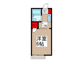 間取図 メゾン　カワメ