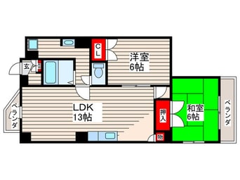 間取図 渡辺ビル