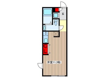 間取図 コスモリード東高円寺レジデンス