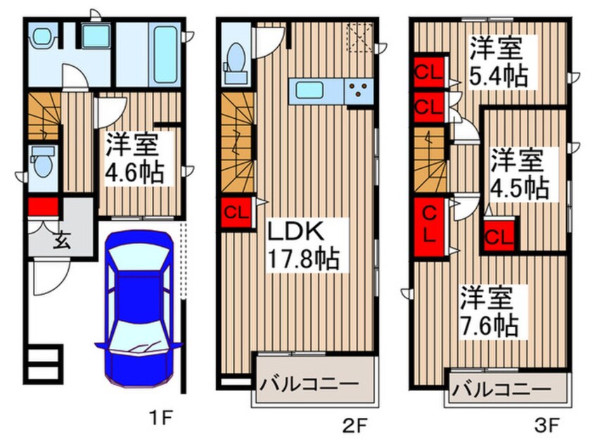 間取図 Ｋｏｌｅｔ日進♯42