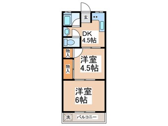 間取図 西山第５ビル