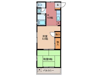 間取図 西山第５ビル