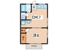 Brookiym　Avenir　２e 1DKの間取り