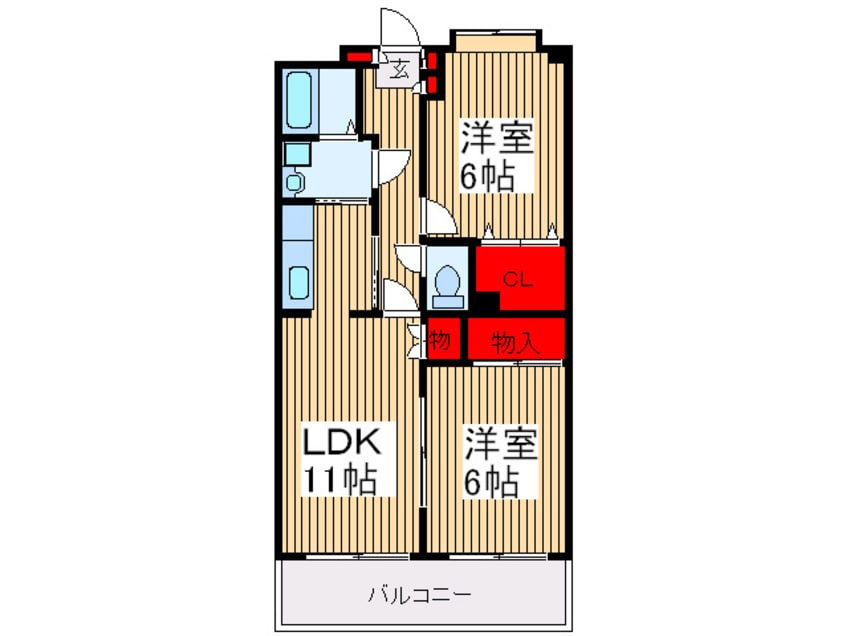 間取図 ストリ－ムレ－ン