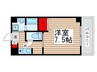 サポ－レ松戸 1Kの間取り