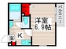 ライフタウン西新井 1Kの間取り