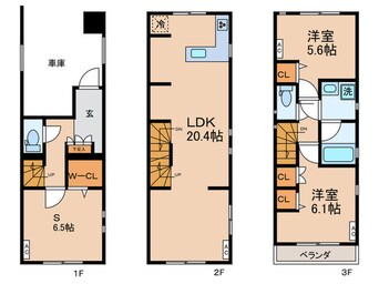 間取図 Kolet久が原#02