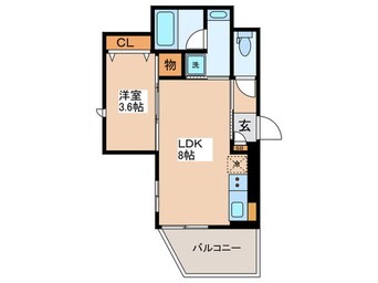 間取図 デュオフラッツ池袋