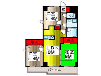 間取図 元町イグレット