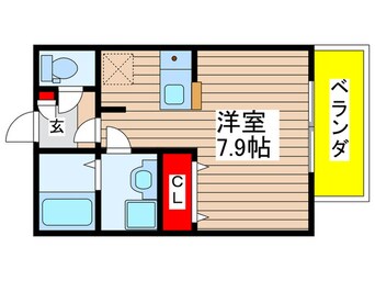 間取図 ミリアビタ稲毛