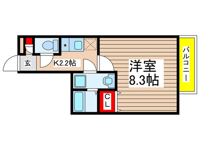 間取り図 ミリアビタ稲毛