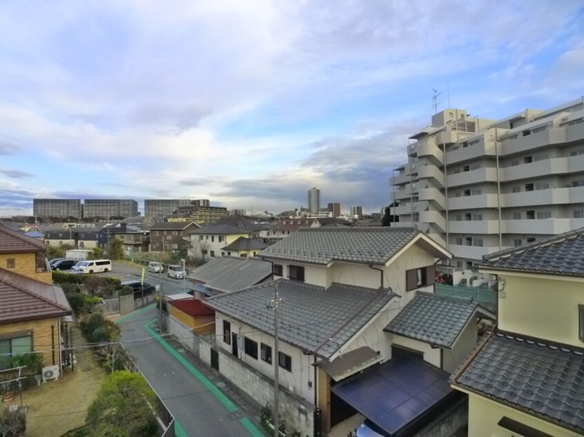 室内からの展望 ミリアビタ稲毛