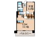 豊洲シエルタワー(20F) 1LDKの間取り