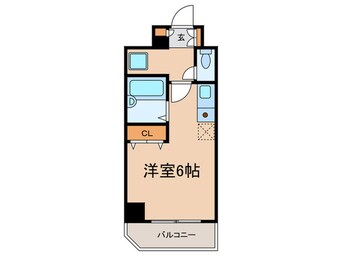 間取図 エスコート麻布十番(1208)