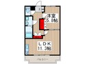 フローラル穂花の間取図